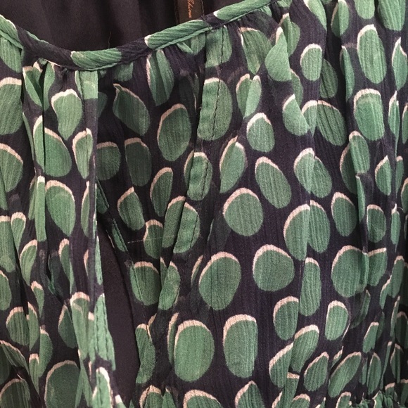 BCBGMaxAzria Polka Dot Boho Dress, New with Tags! - Picture 6 of 6